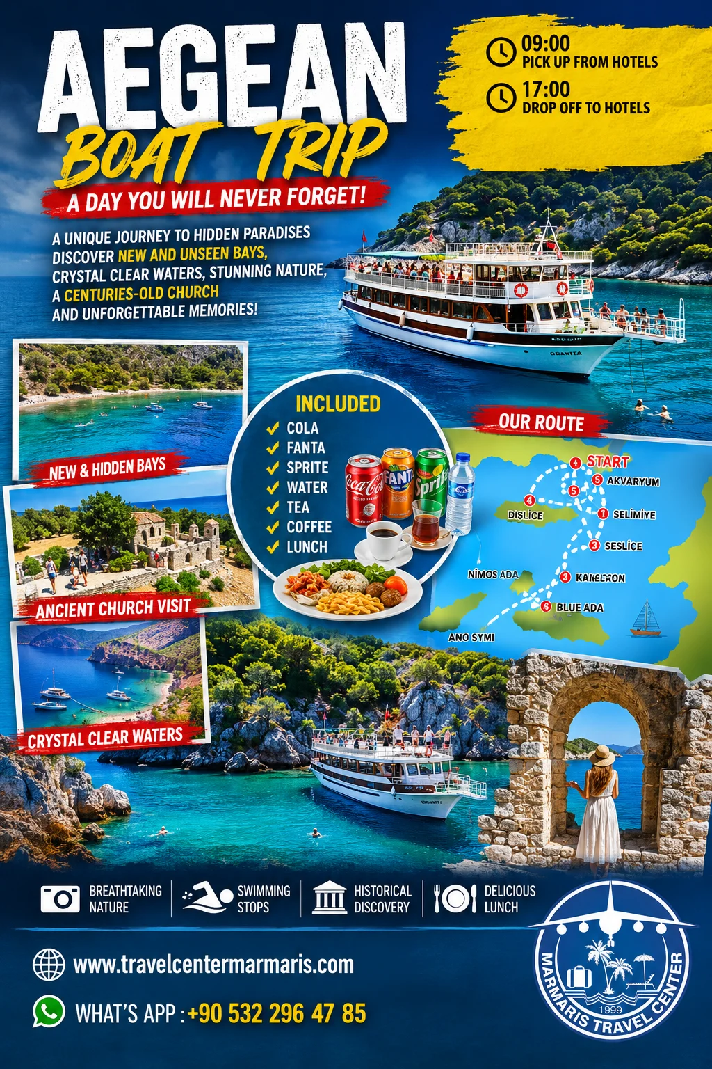 Aegean Islands Boat Trip