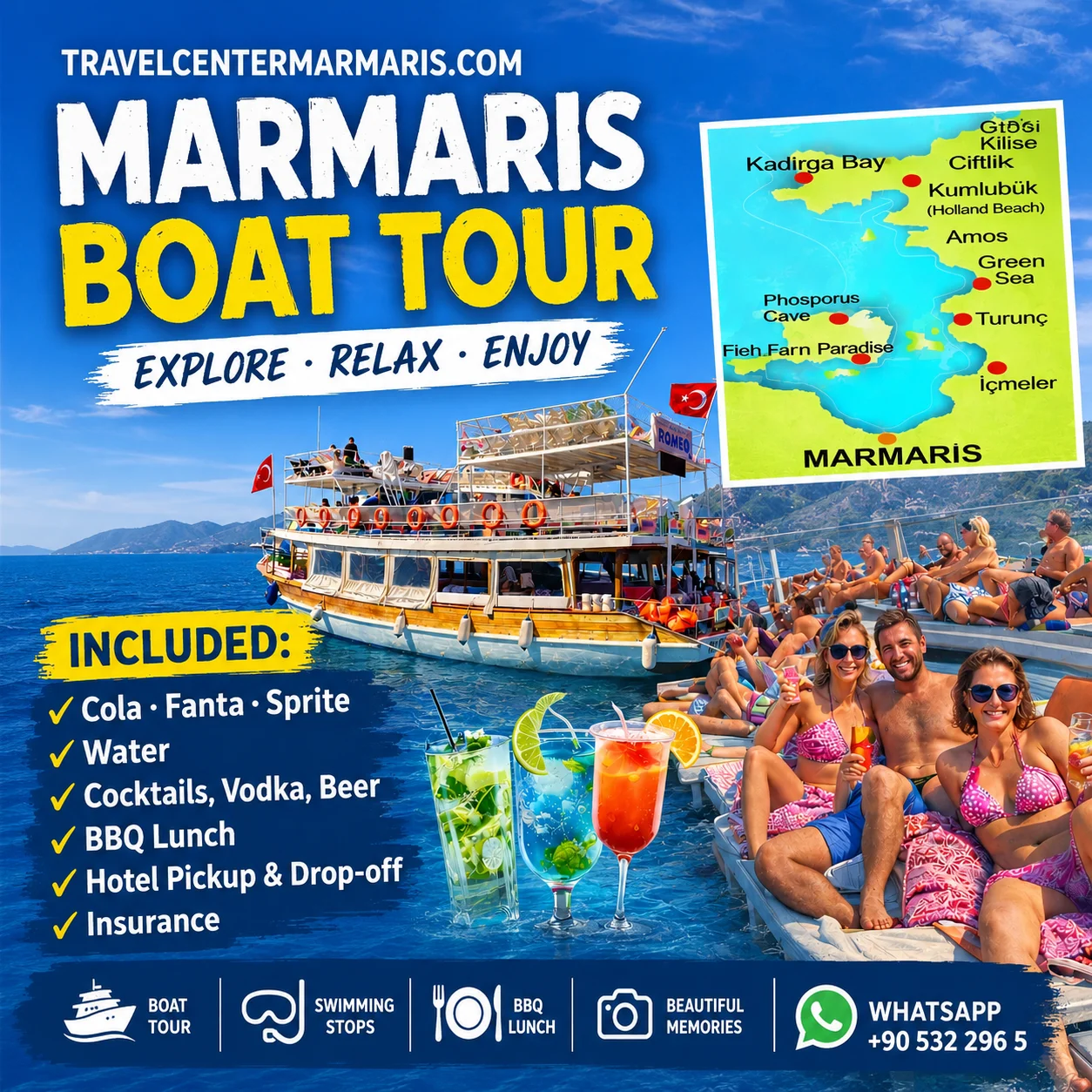Allinclusive Marmaris Boat Trip